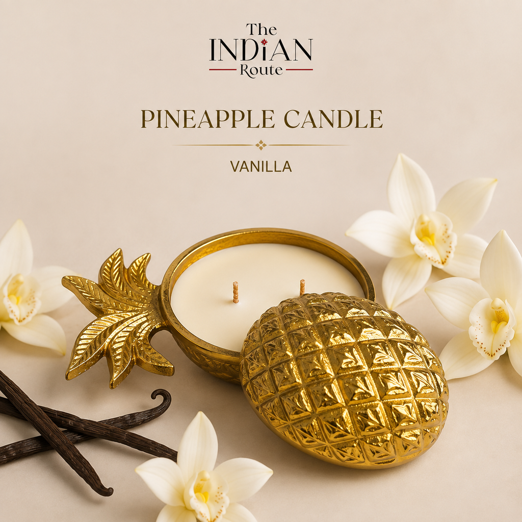 Vanilla | Pineapple Metal Candle