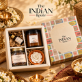 The Indian Route | Festive Fragrance Ritual Gift Set | Kapoor | Candle | Aroma Oil