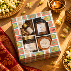 The Indian Route | Festive Fragrance Ritual Gift Set | Kapoor | Candle | Aroma Oil